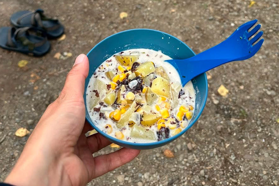 Seaweed Corn Chowder